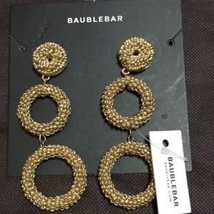 NWT gold earrings